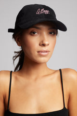 Script Dad Cap (Pink)