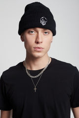 "Mono-Skull" Beanie