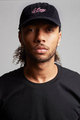 Script Dad Cap (Pink)