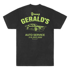 "Gerald's Auto Service" TEE (vintage black)