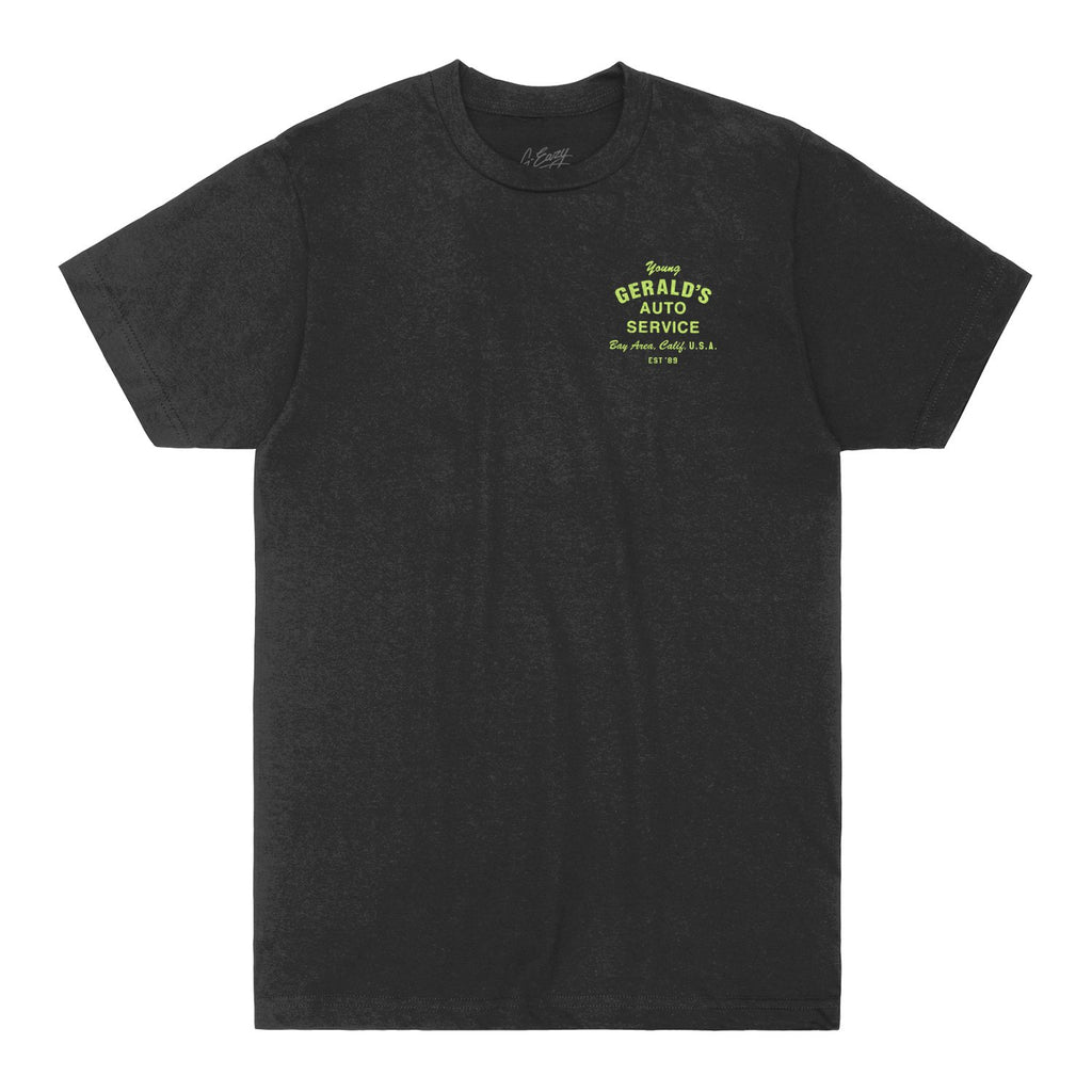 "Gerald's Auto Service" TEE (vintage black)