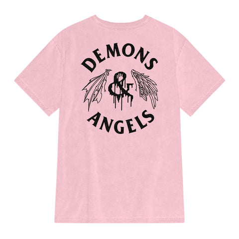 Wing Drips Tee (Pink)