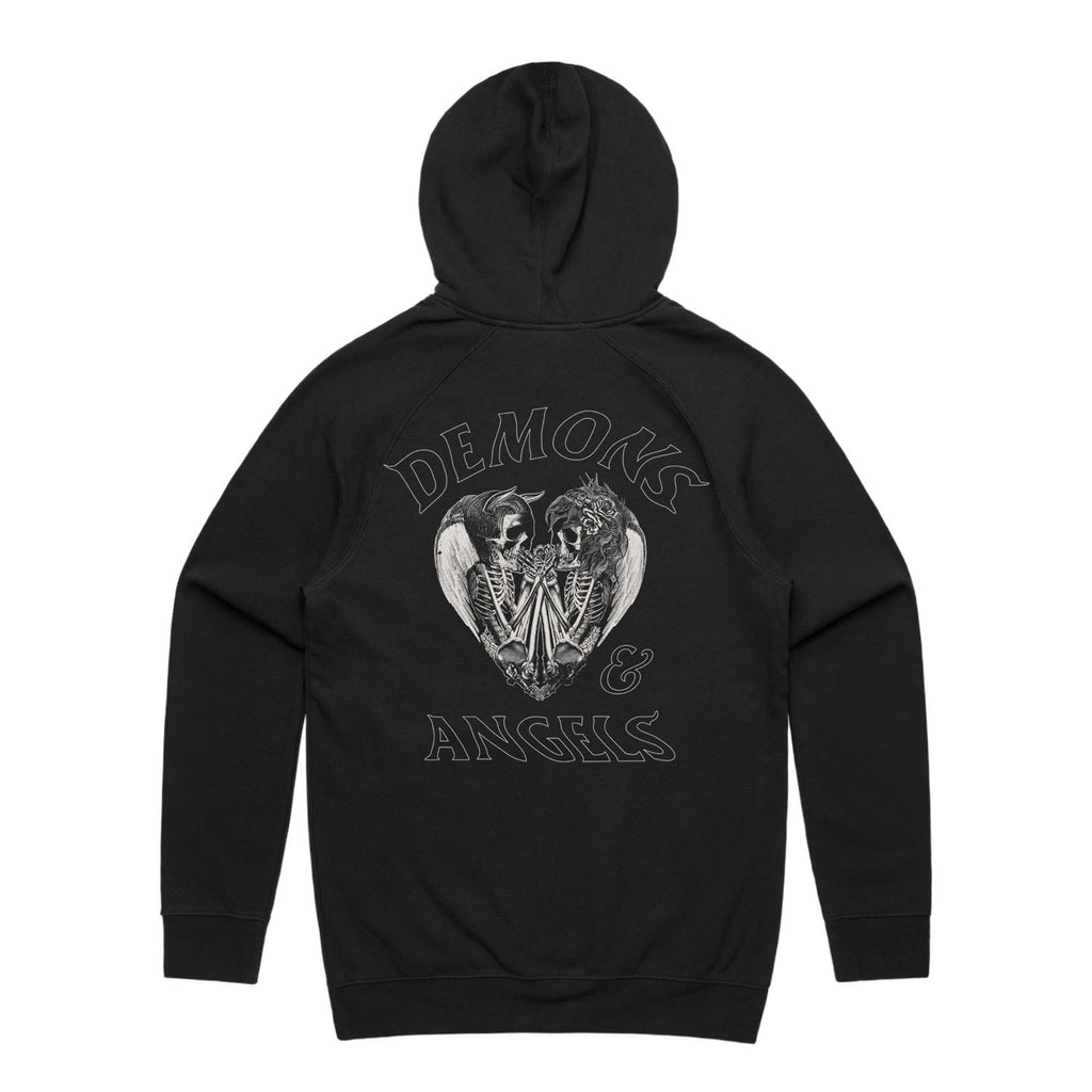 Dark Heart Hoodie (vintage black)