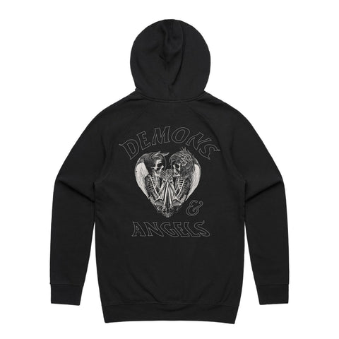 Dark Heart Hoodie (vintage black)