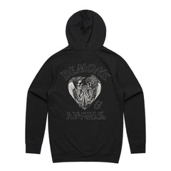 Dark Heart Hoodie (vintage black)