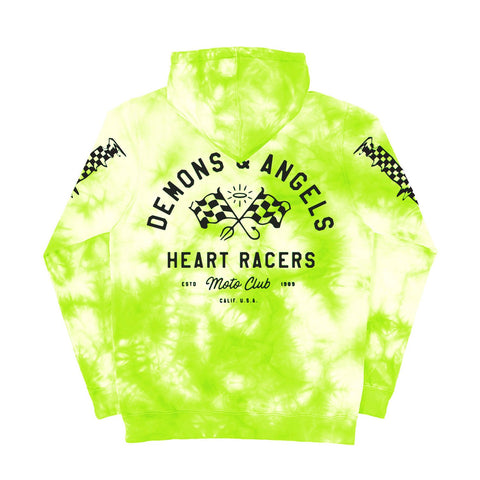 "Heart Racer" HOODIE (neon-smoke)