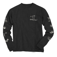 Last Dance Long Sleeve Tee (black)