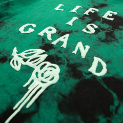 Green Clouds Long Sleeve Tee  (cloudy greens)