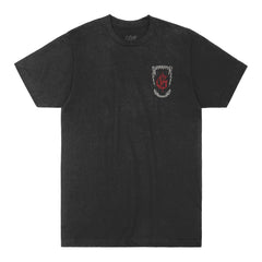 "LONE WOLF"  TEE (vintage black)