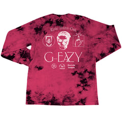 "LOVE RUNS OUT" Long Sleeve TEE (rose blood)