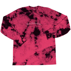 "LOVE RUNS OUT" Long Sleeve TEE (rose blood)