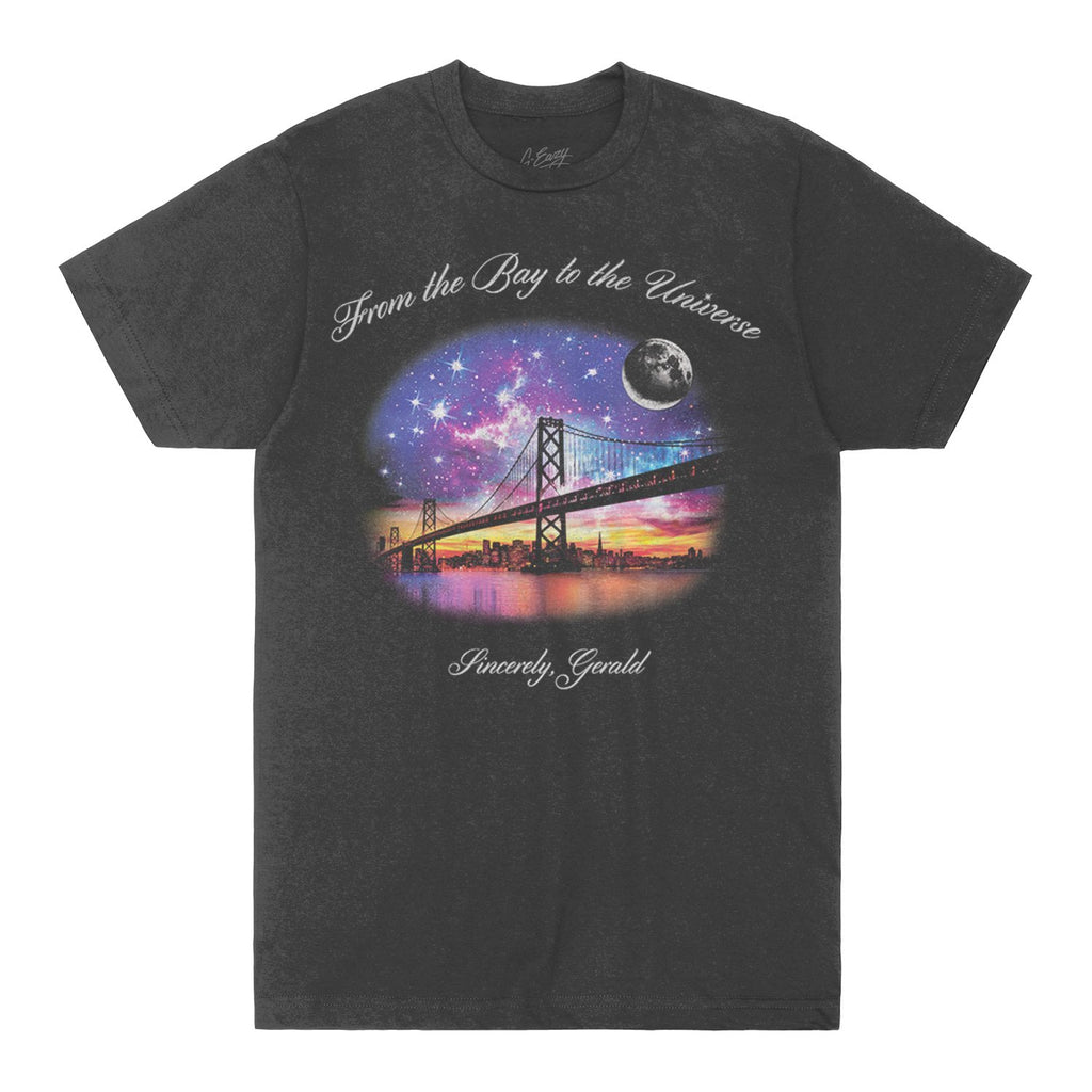 Sincerely, Gerald  TEE (Vintage Black)