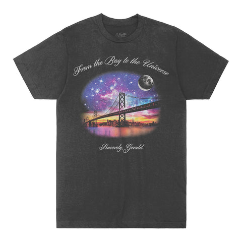 Sincerely, Gerald  TEE (Vintage Black)