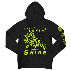 "SUNSHINE" HOODIE (black)