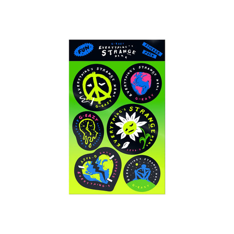 "STRANGE STICKERS"