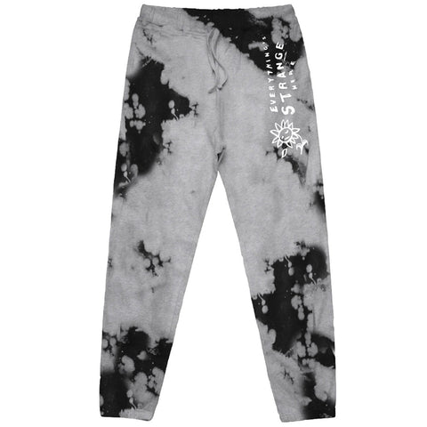 "FALLING PETAL" SWEATS (heather grey/black)