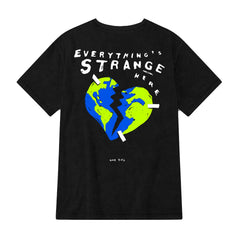 "STRANGE STICKMAN" Tee (black)