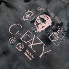 "LOVE RUNS OUT" HOODIE (charcoal-smoke)